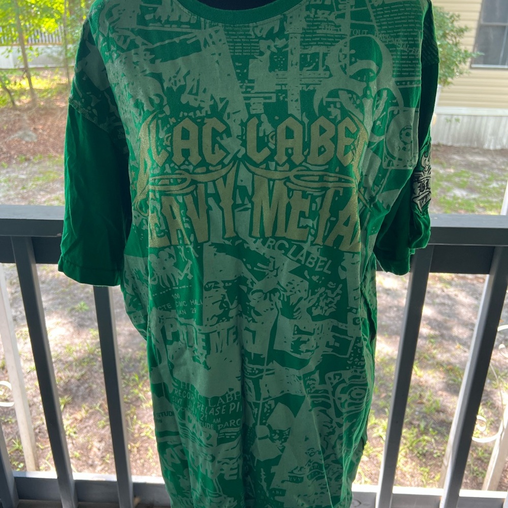 Blac Label Green Graphic T-Shirt